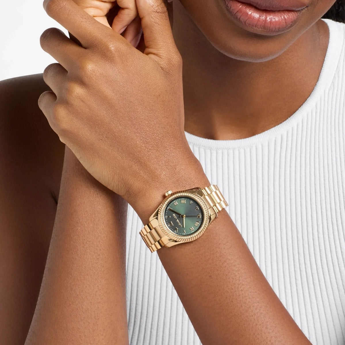 Michael Kors Mini Lexington Gold-Tone MK7622