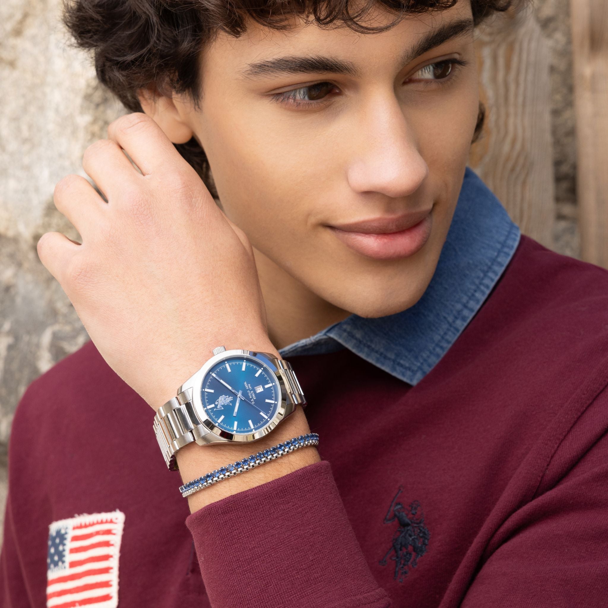 U.S. Polo Assn. Roman Analog Watch USP7291BL