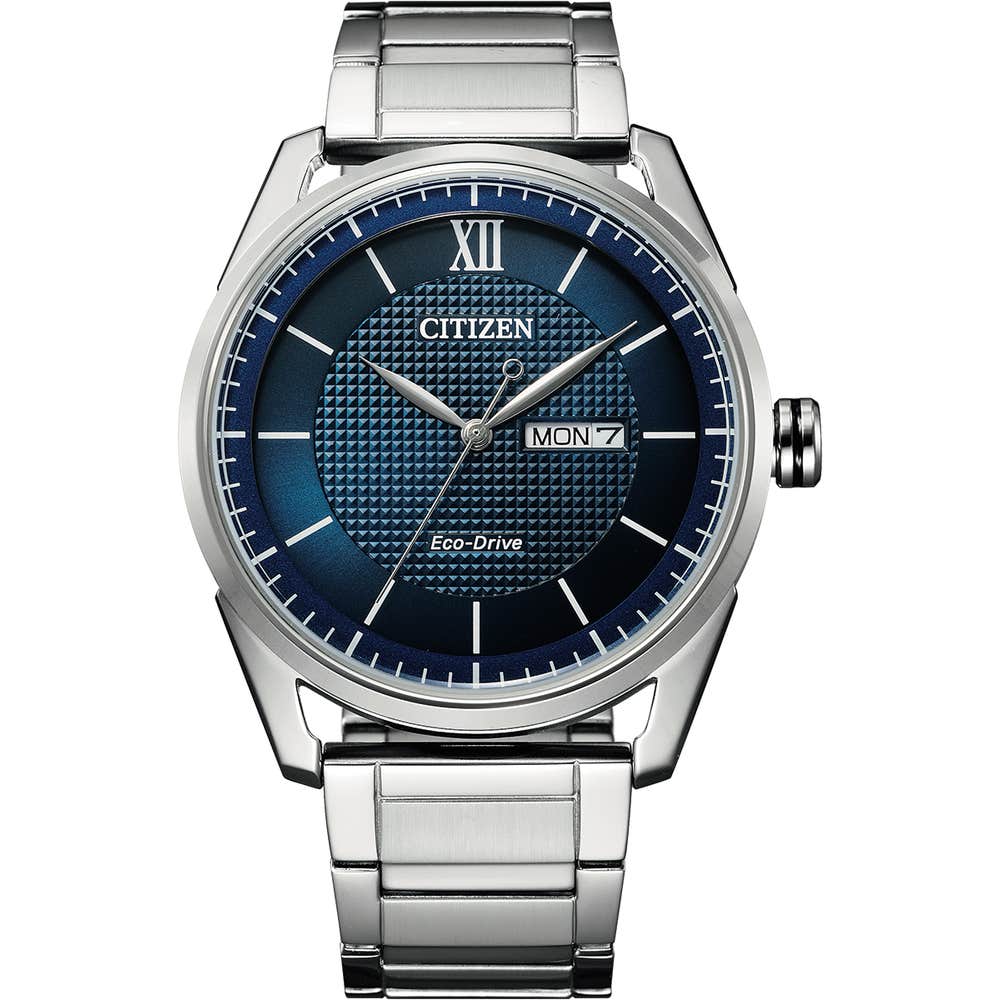 Citizen Drive CTO AW0081-54L Stainless Steel Blue Dial Men’s Watch AW0081-54L