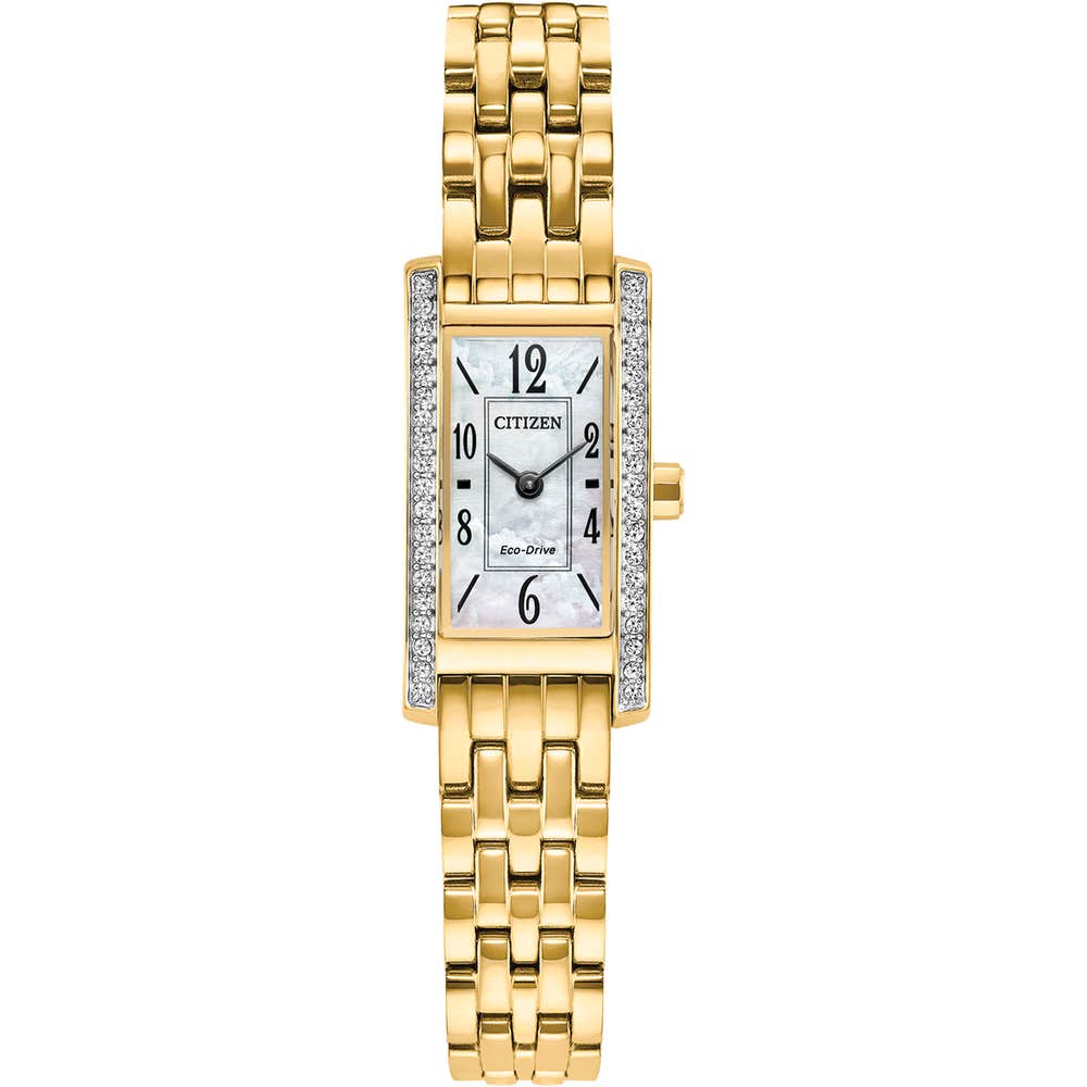 Citizen L Palidoro EG7112-59D Gold-Tone Mother-of-Pearl Ladies’ Watch EG7112-59D