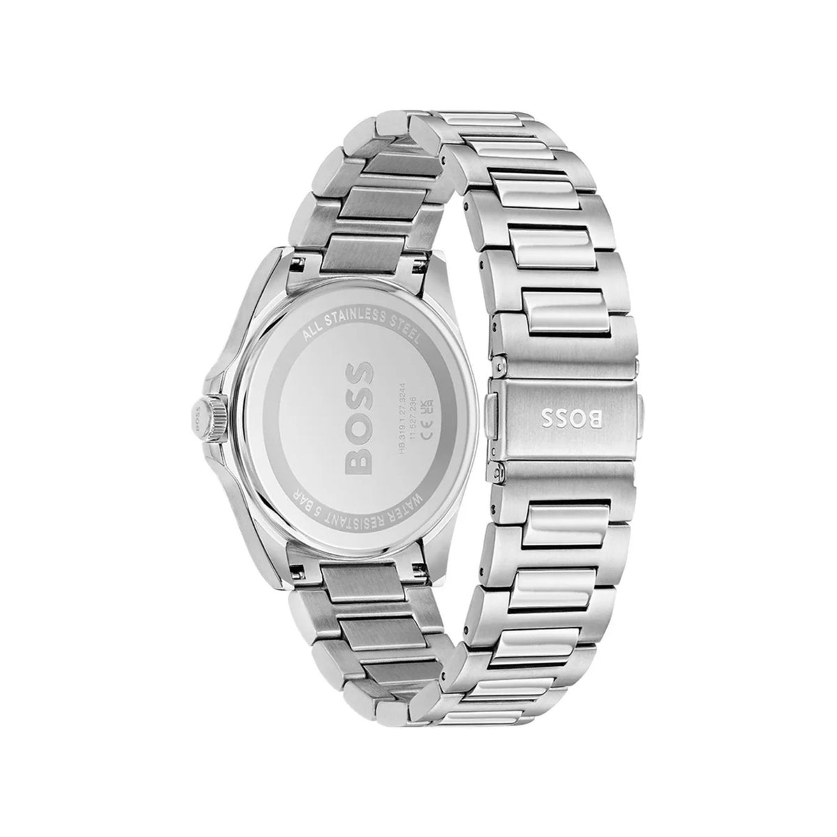 Hugo Boss Strike silver-tone Ridged Dial 1514170 watch, view 3