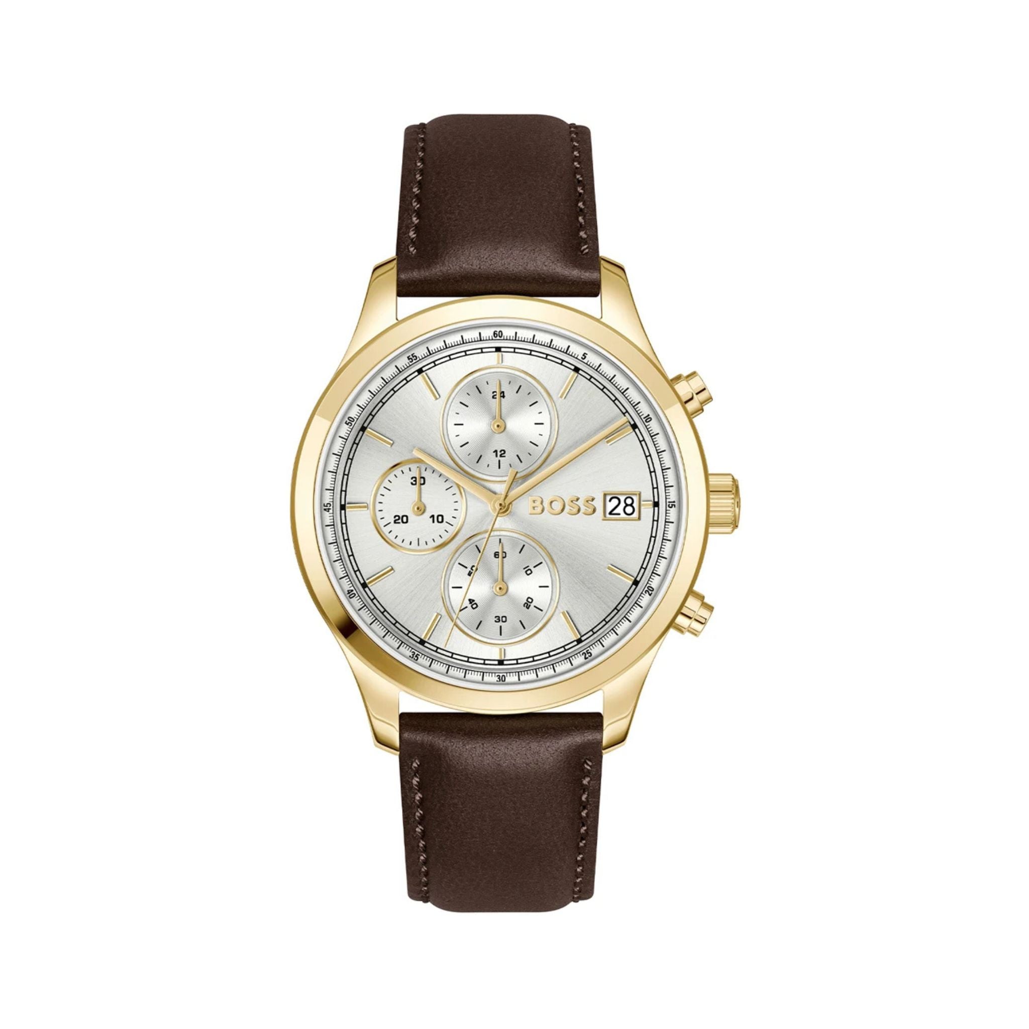 Hugo Boss Stratus Chronograph Brown Leather 1514327