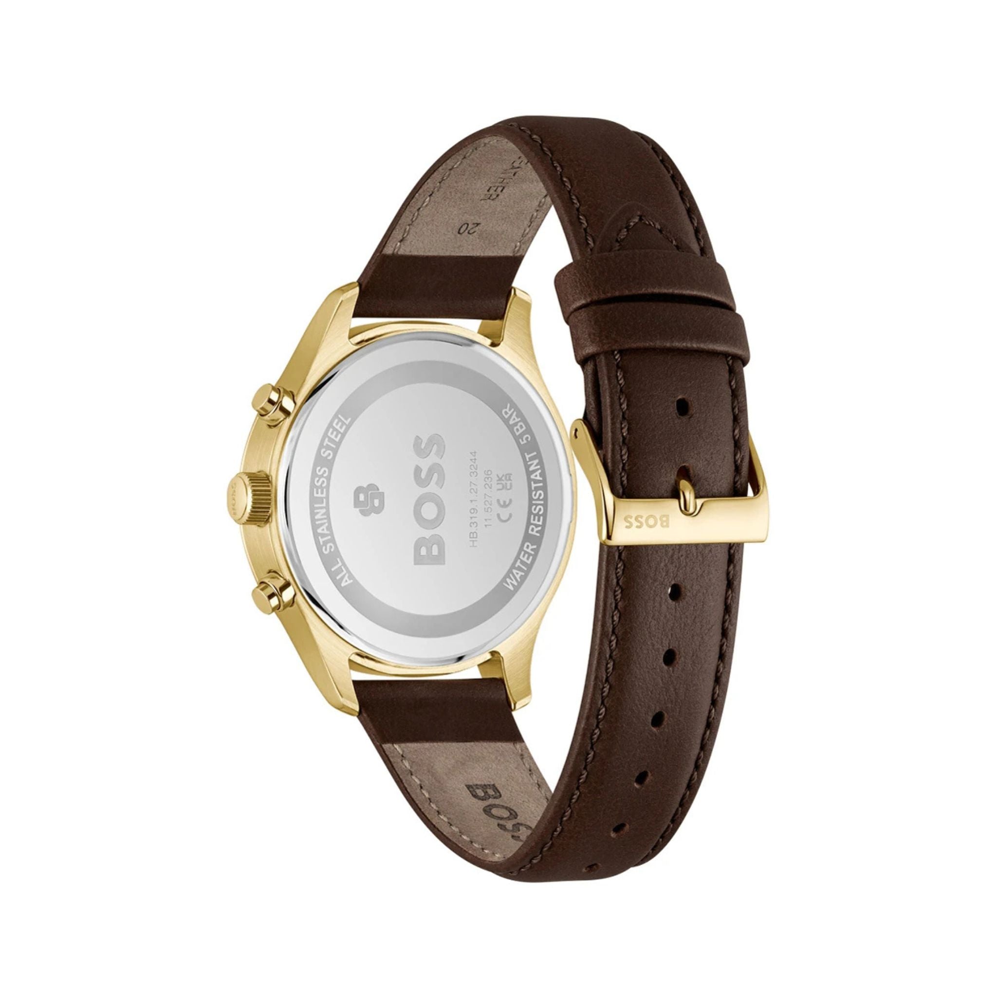 Hugo Boss Stratus Chronograph Brown Leather 1514327