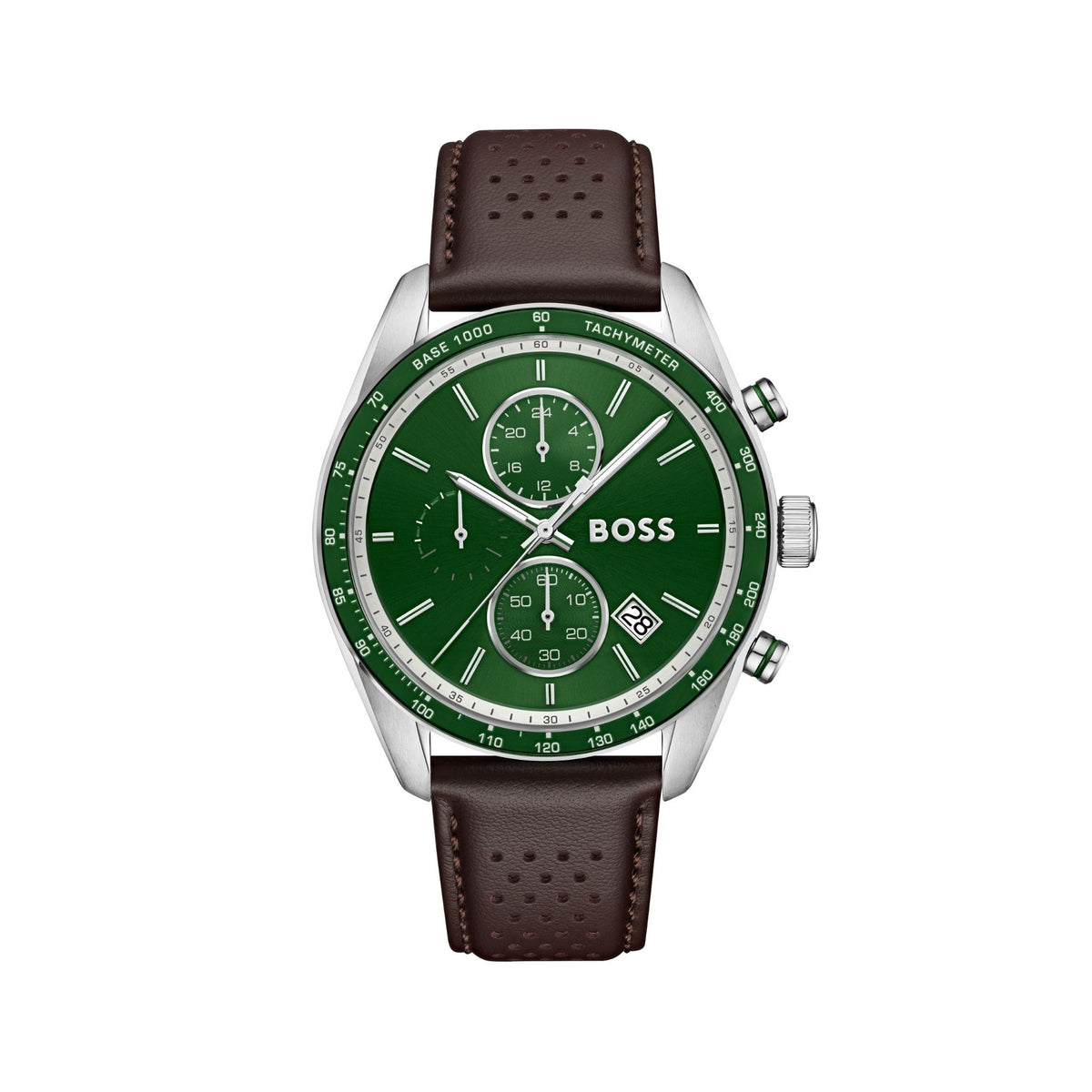 Hugo Boss Grand Prix Vitesse Leather, Green 1514342