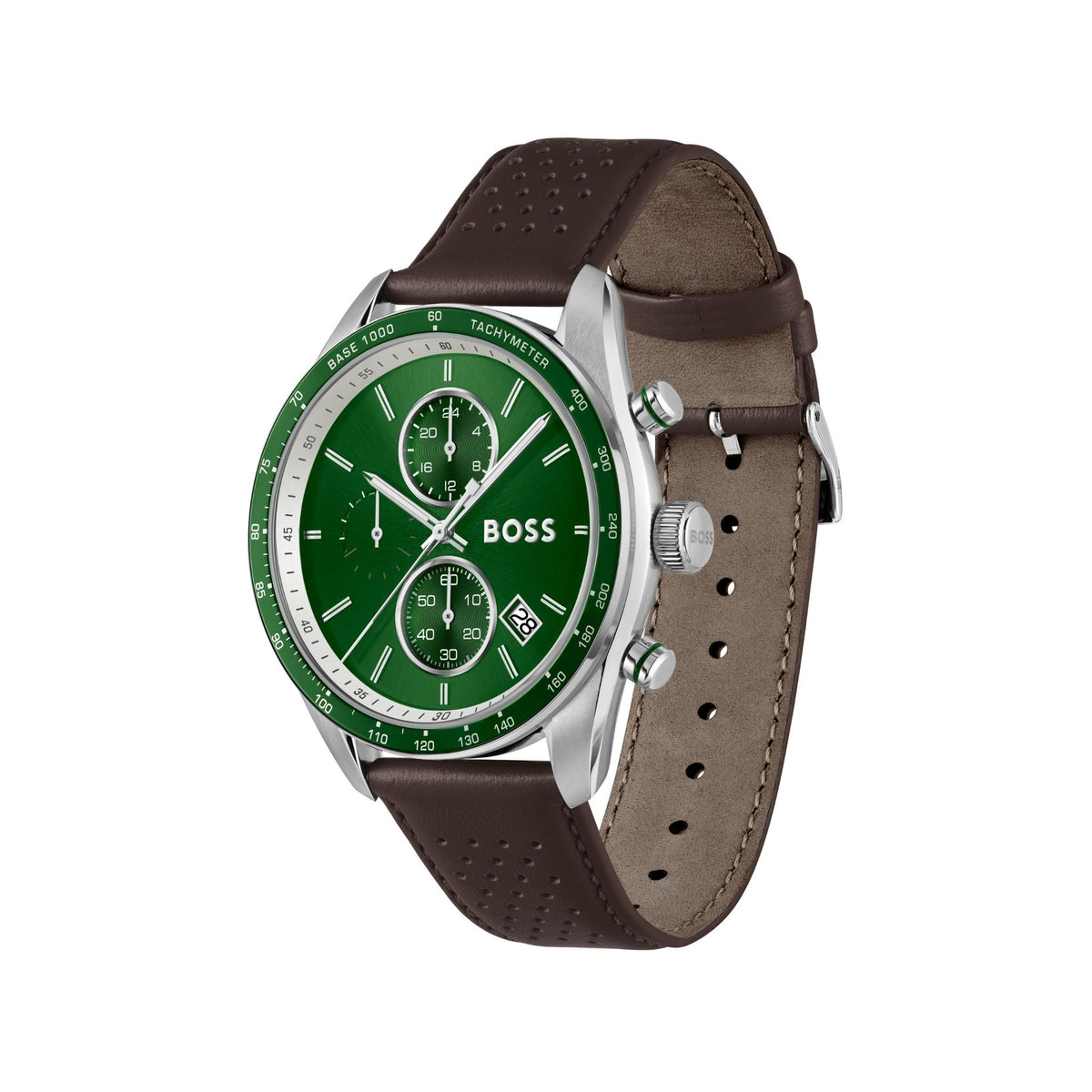 Hugo Boss Grand Prix Vitesse Leather, Green 1514342