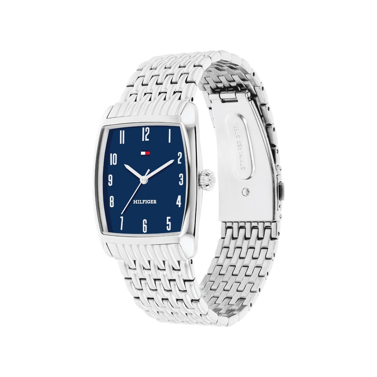 Tommy Hilfiger The Ambassador Silver-tone, Blue 1710806