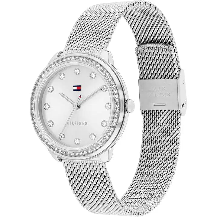 Tommy Hilfiger Ladies’ Silver Bracelet Designer Watch 1782698