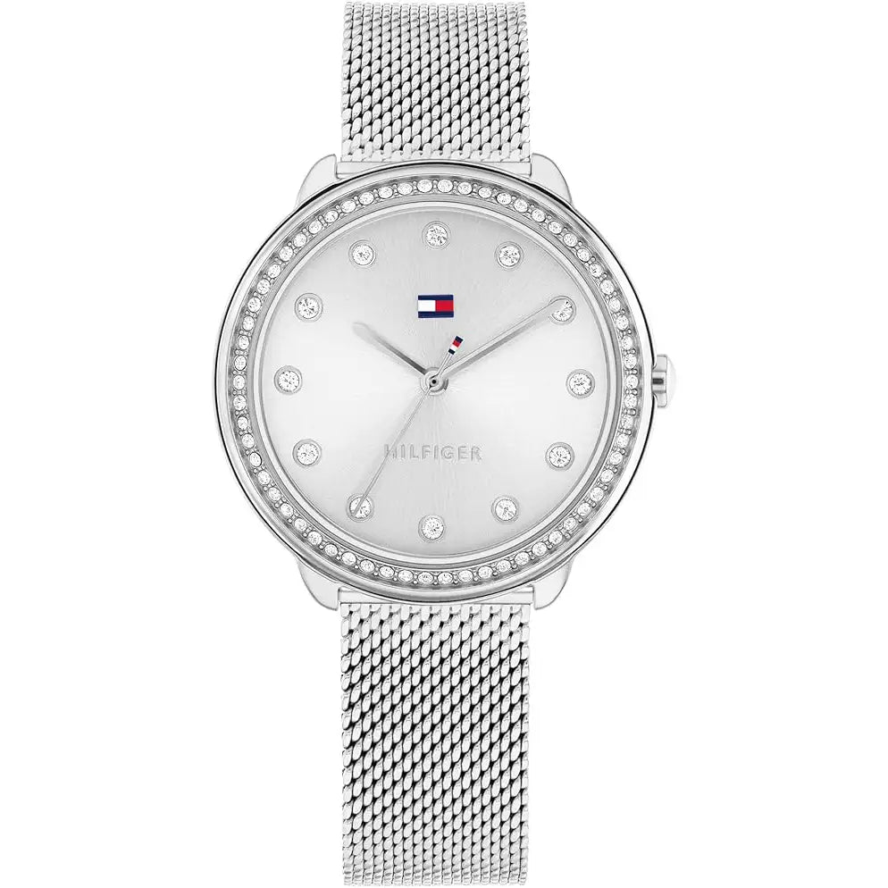 Tommy Hilfiger Ladies’ Silver Bracelet Designer Watch 1782698