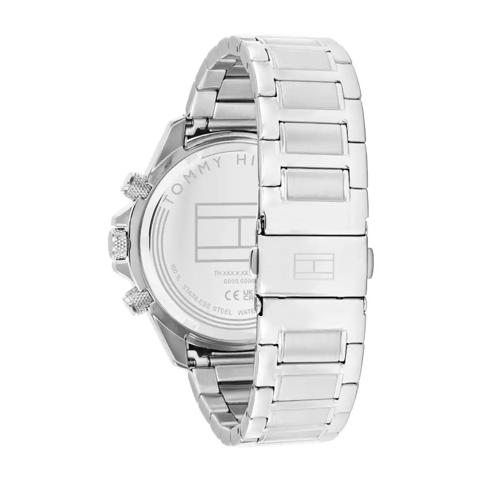 Tommy Hilfiger Men's Chronograph Silver Watch 1792238