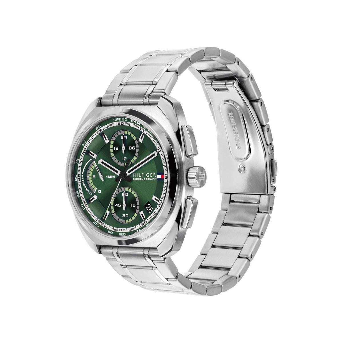 Tommy Hilfiger Cole Silver-tone, Green 1792274