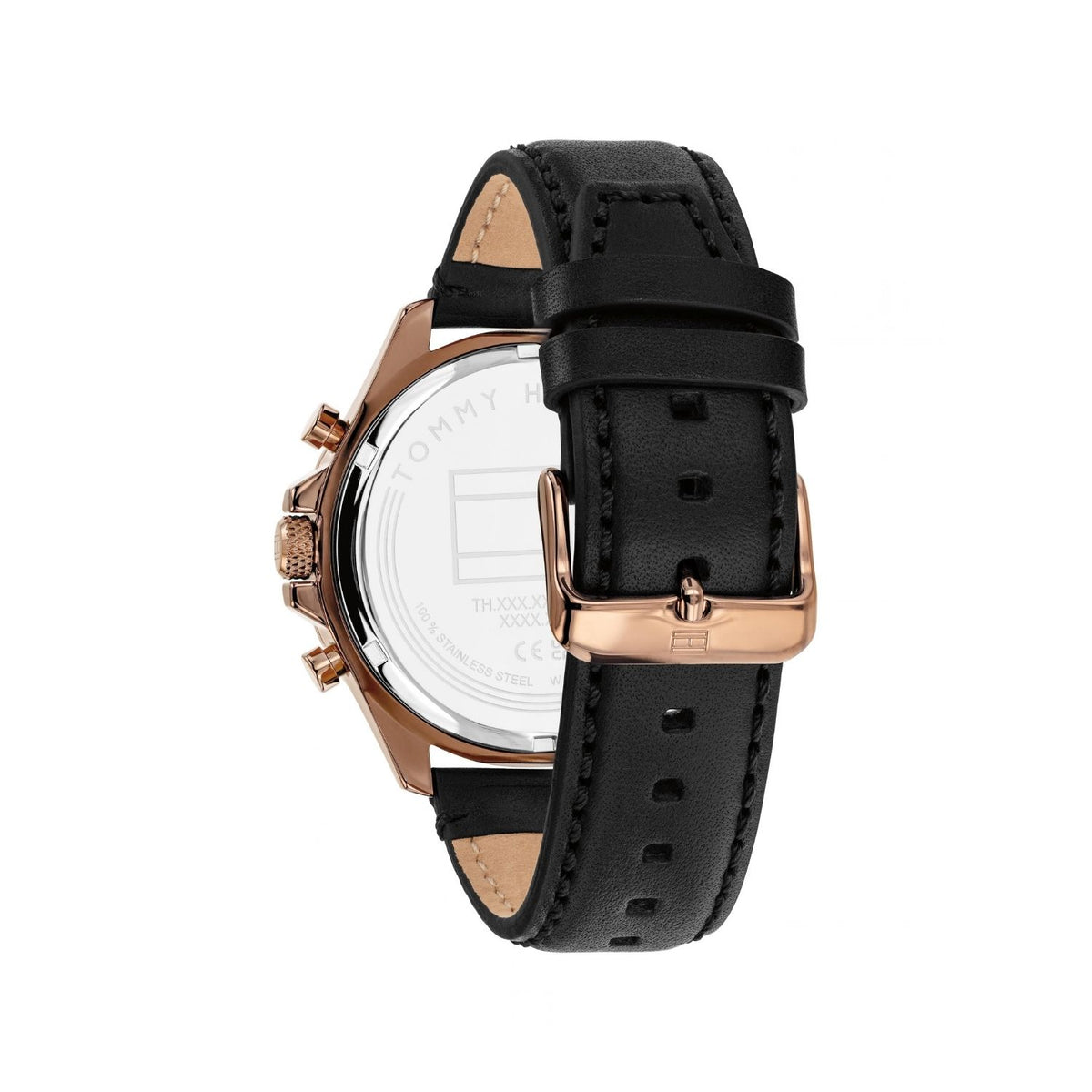 Tommy Hilfiger Clark Black Leather 1792286