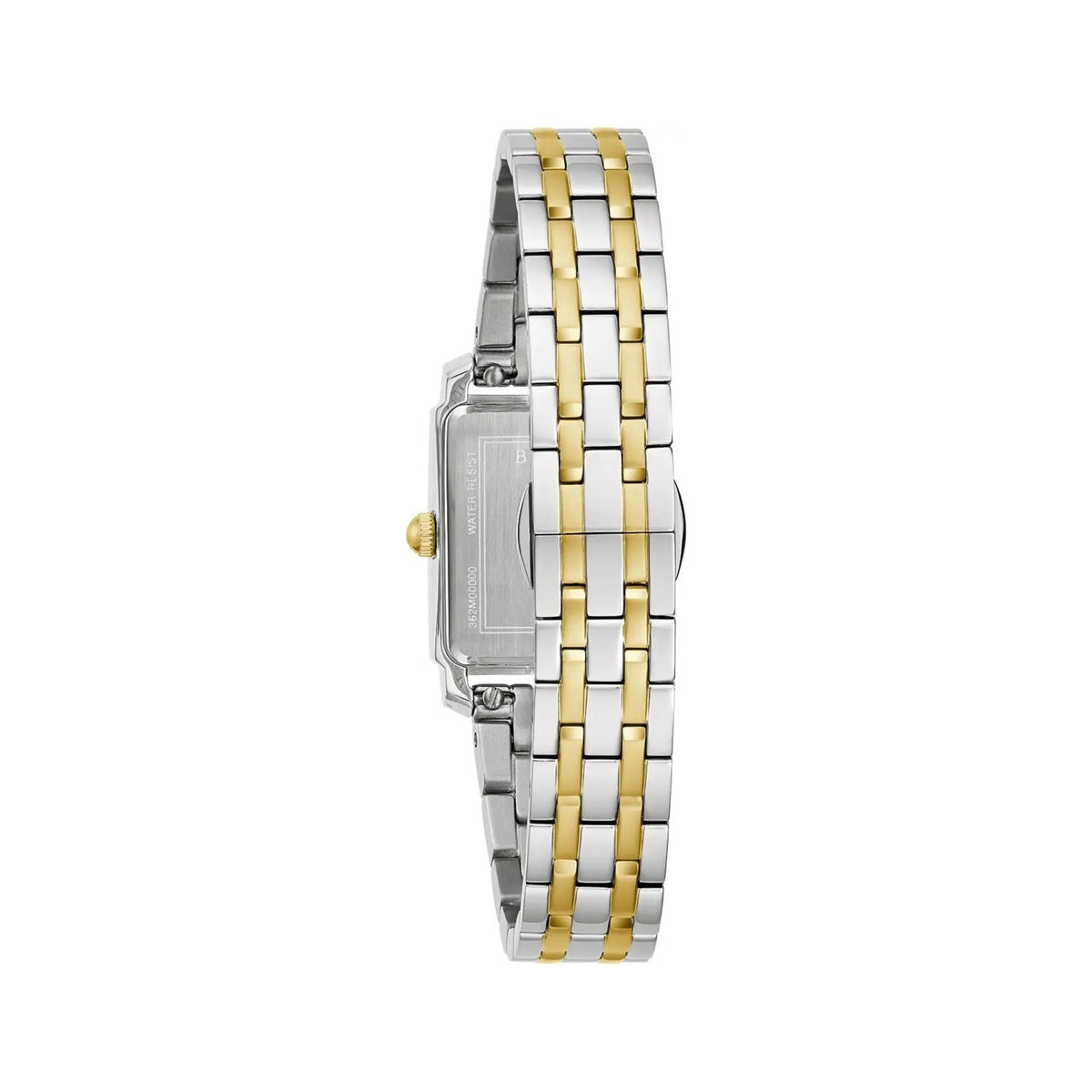 Bulova Sutton Mother-of-Pearl Dial Gold-Tone 98P220