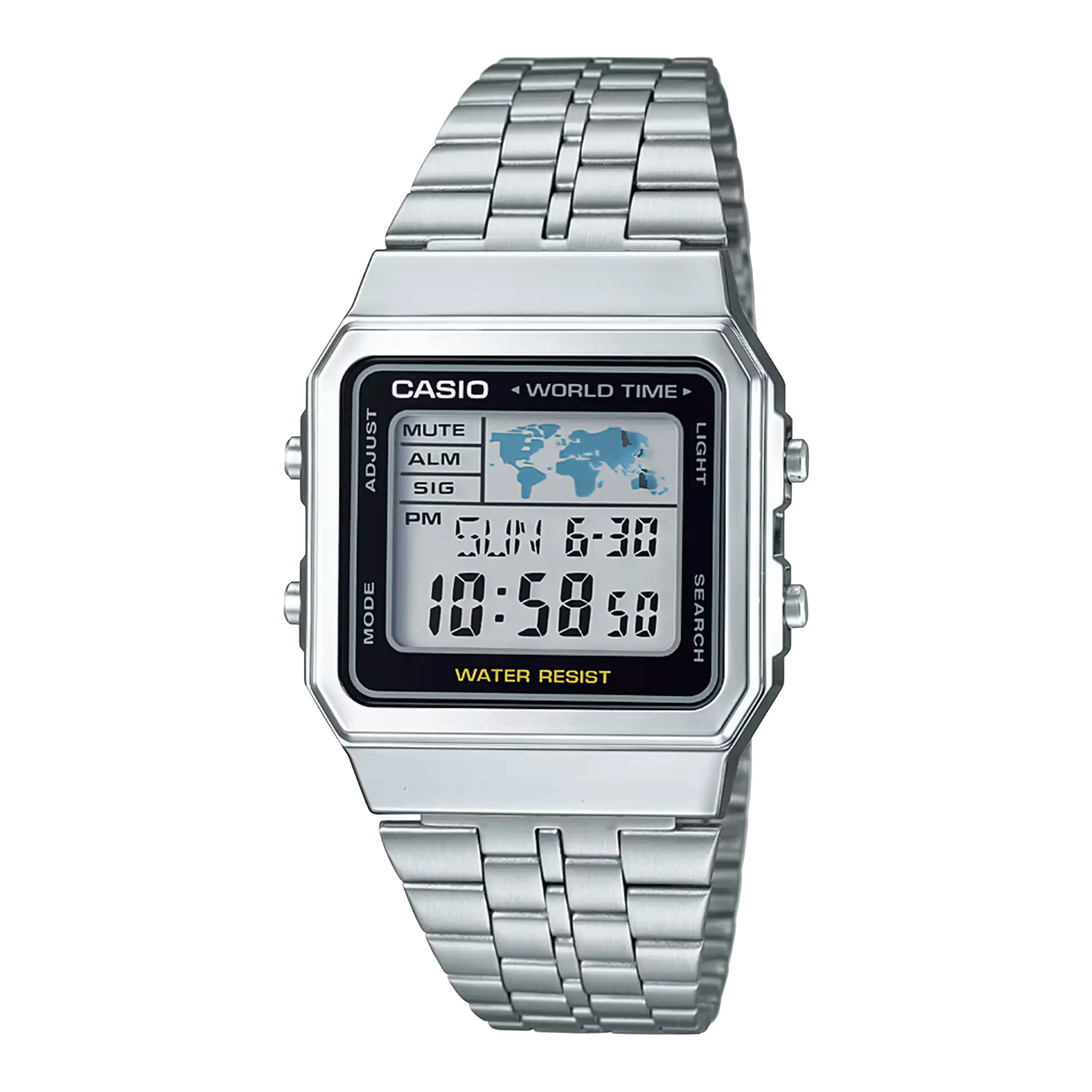 Casio Vintage World Time Watch A500WEA-1EF