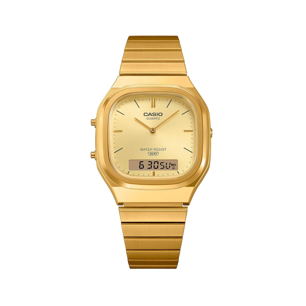 Casio Vintage Ana-Digital Gold-tone AQ-240EG-9AEF