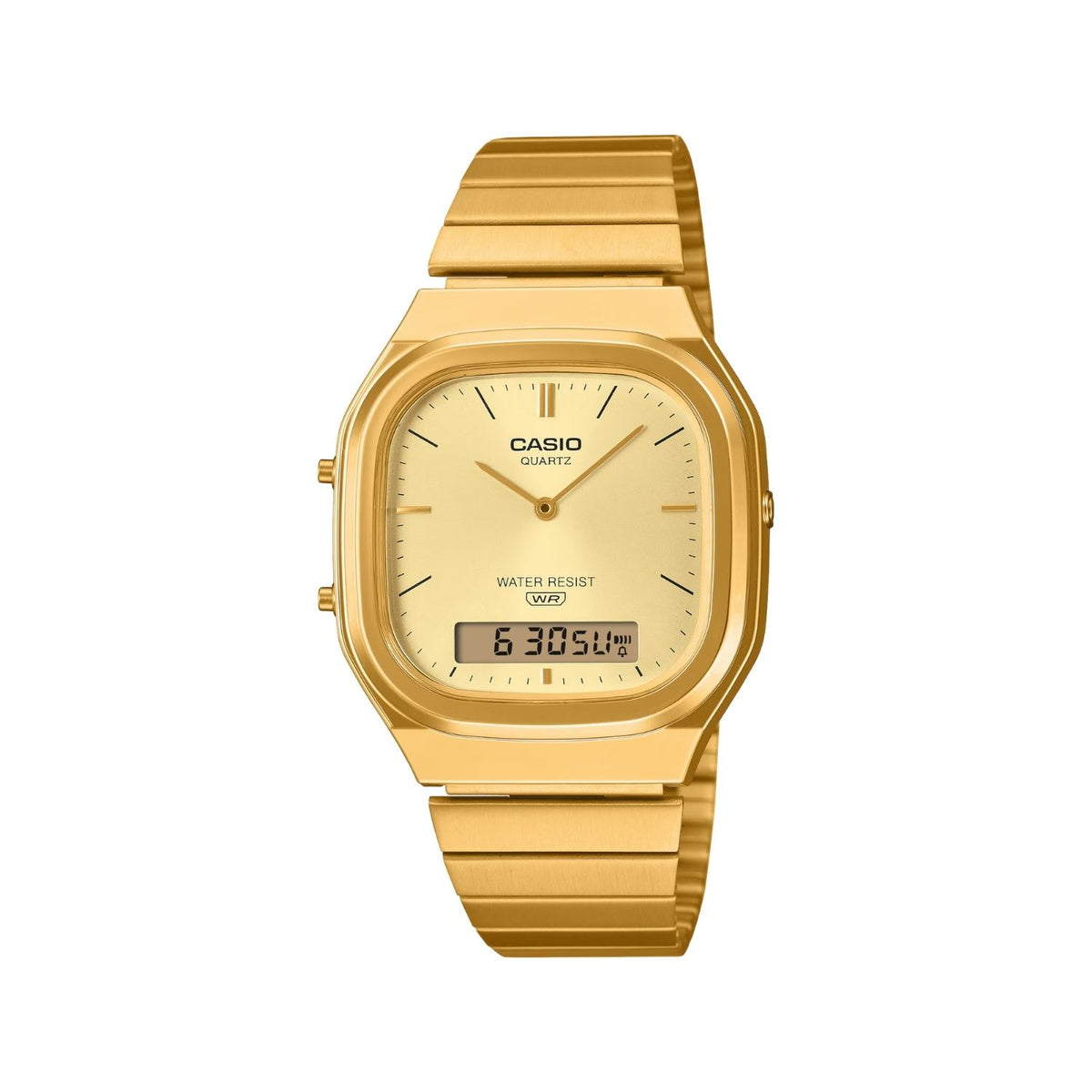Casio Vintage Ana-Digital Gold-tone AQ-240EG-9AEF