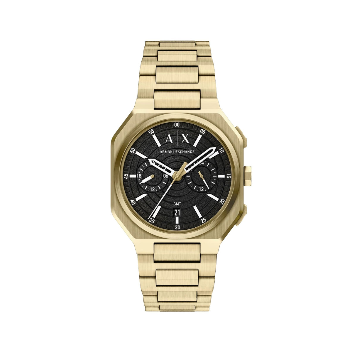 Armani Exchange Bass Dual-time Gold AX1476