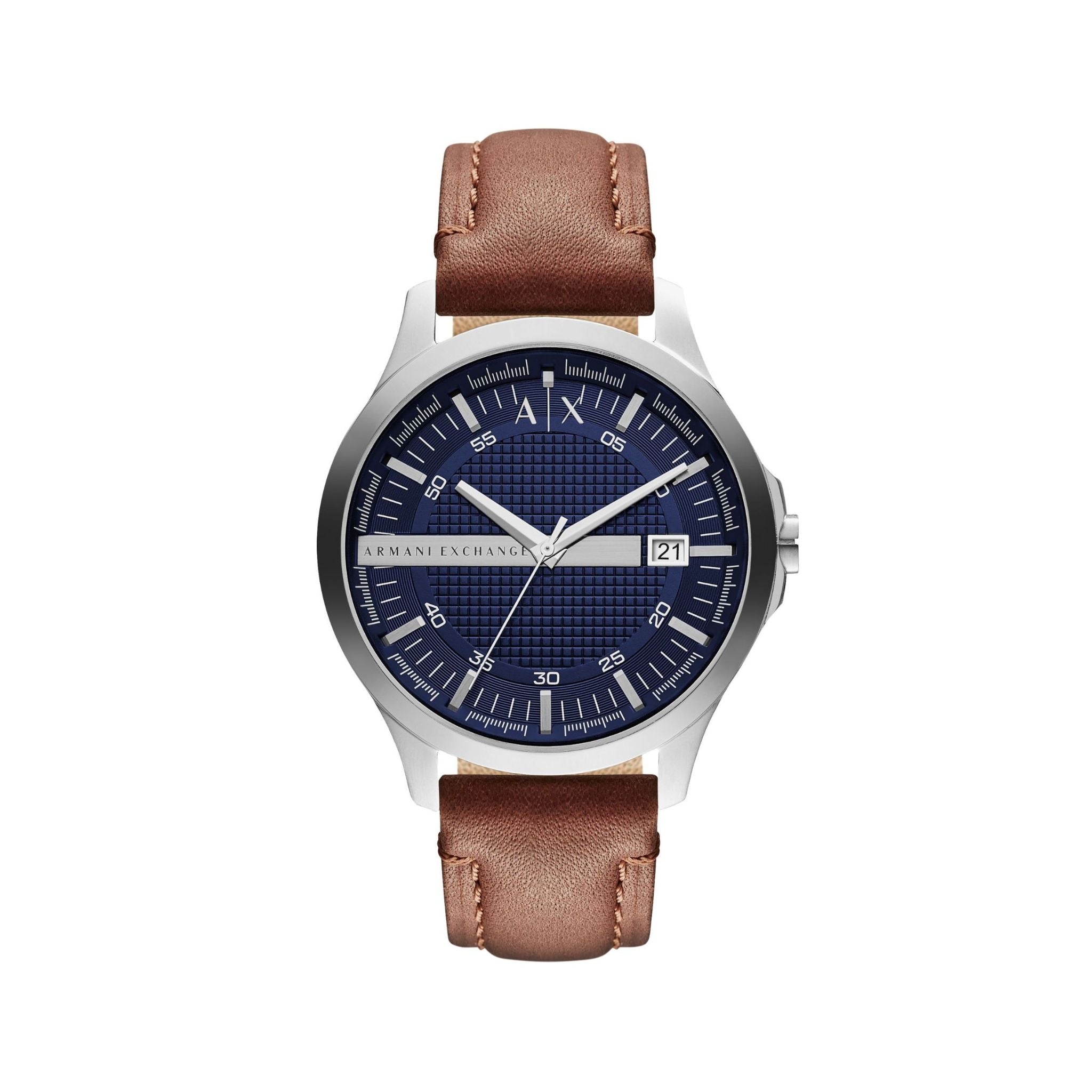 Armani Exchange Hampton Brown Leather AX2133