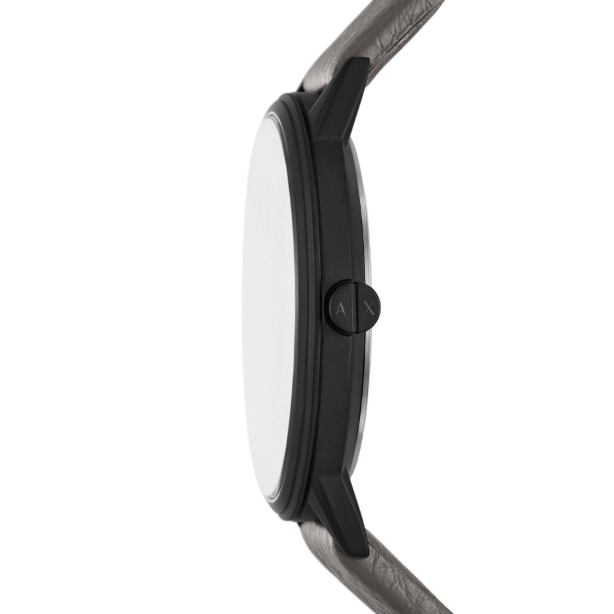 Armani Exchange Cayde Leather Strap Watch AX2764