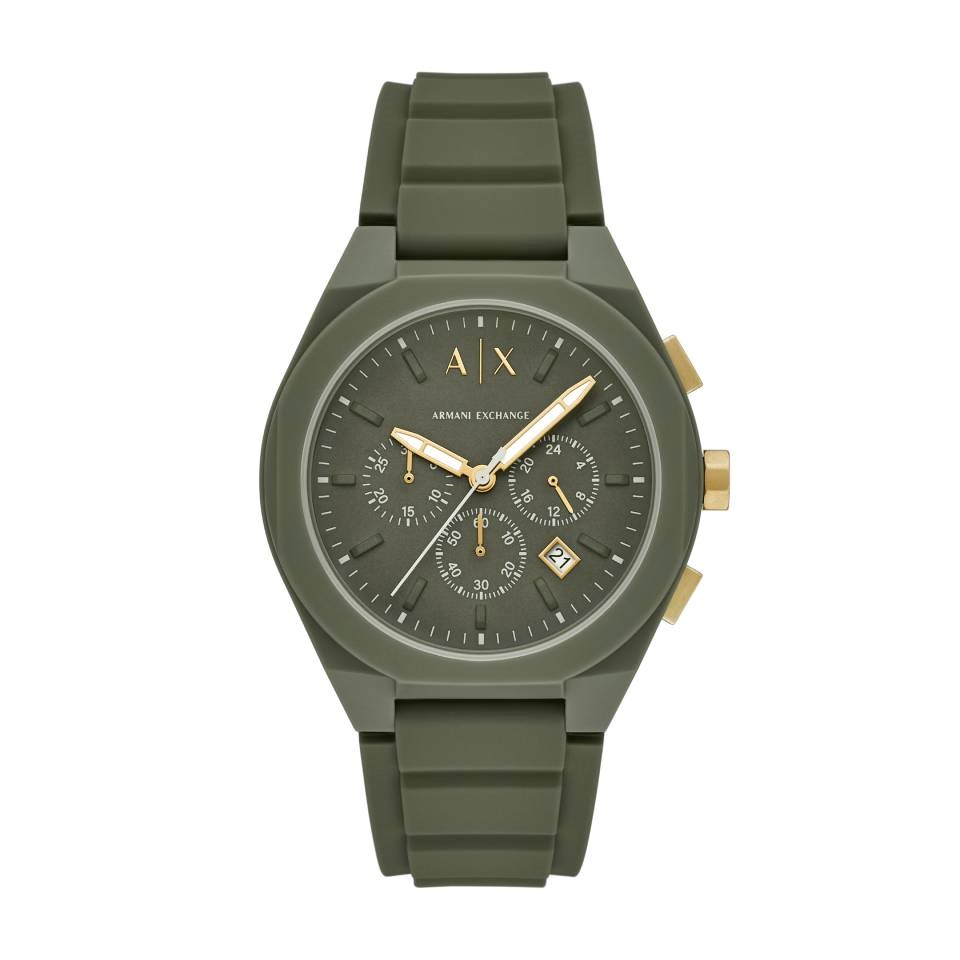 Armani Exchange AX4169 Green Chronograph Men's Watch