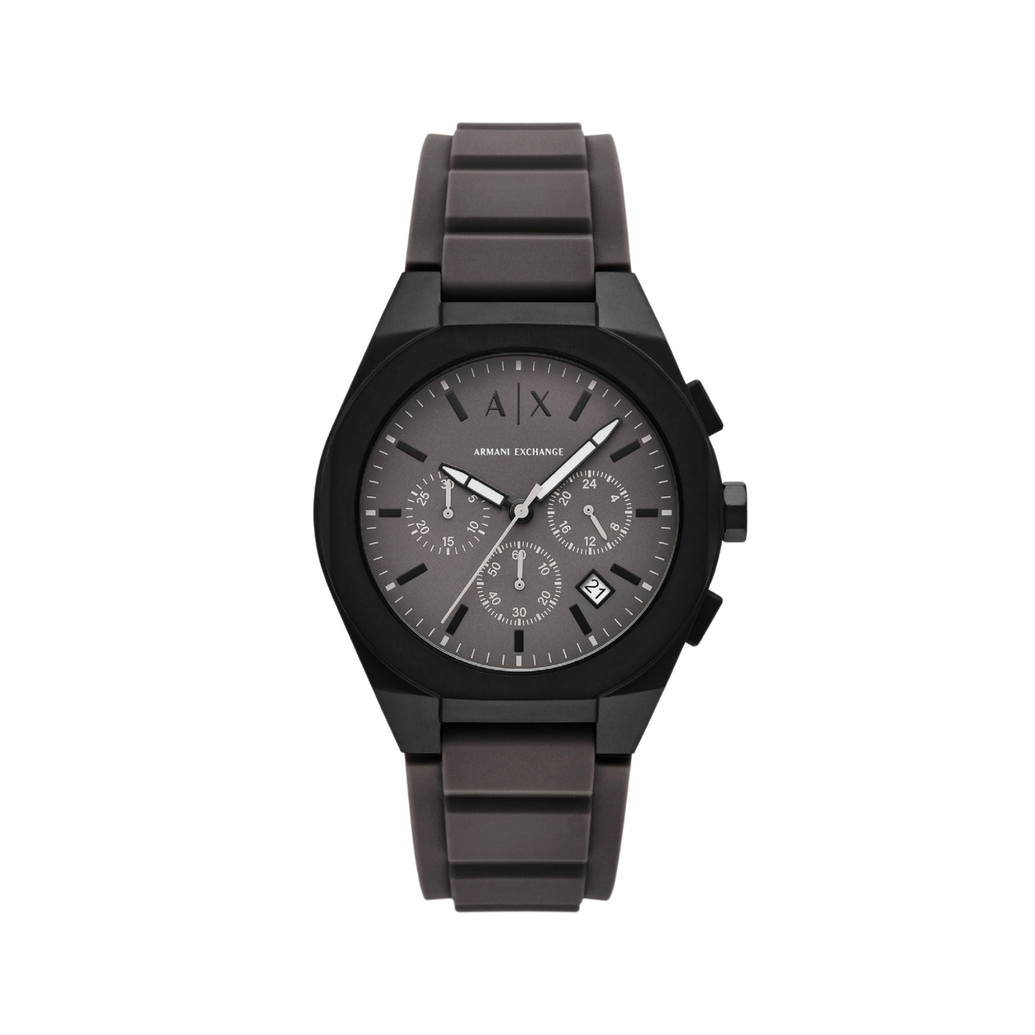 Armani Exchange Sync Chronograph Grey Silicone AX4191