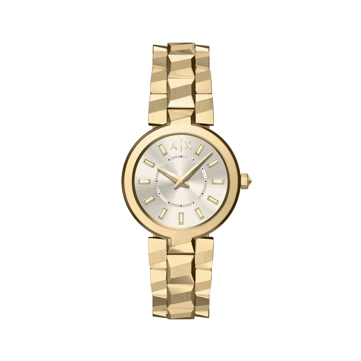 Armani Exchange Audora Gold tone Silver Dial AX4409