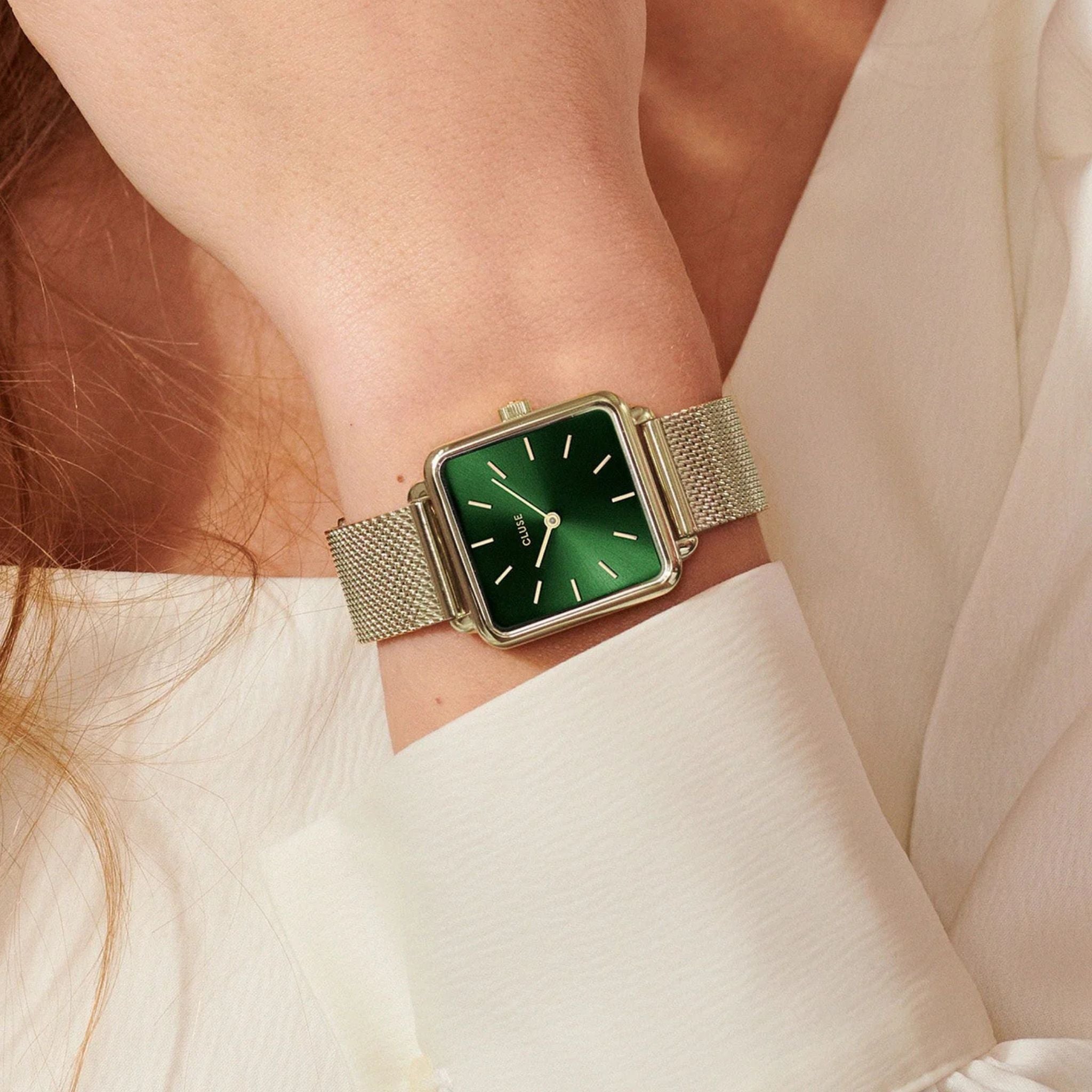 Cluse La Tétragone Green Dial CW0101207013