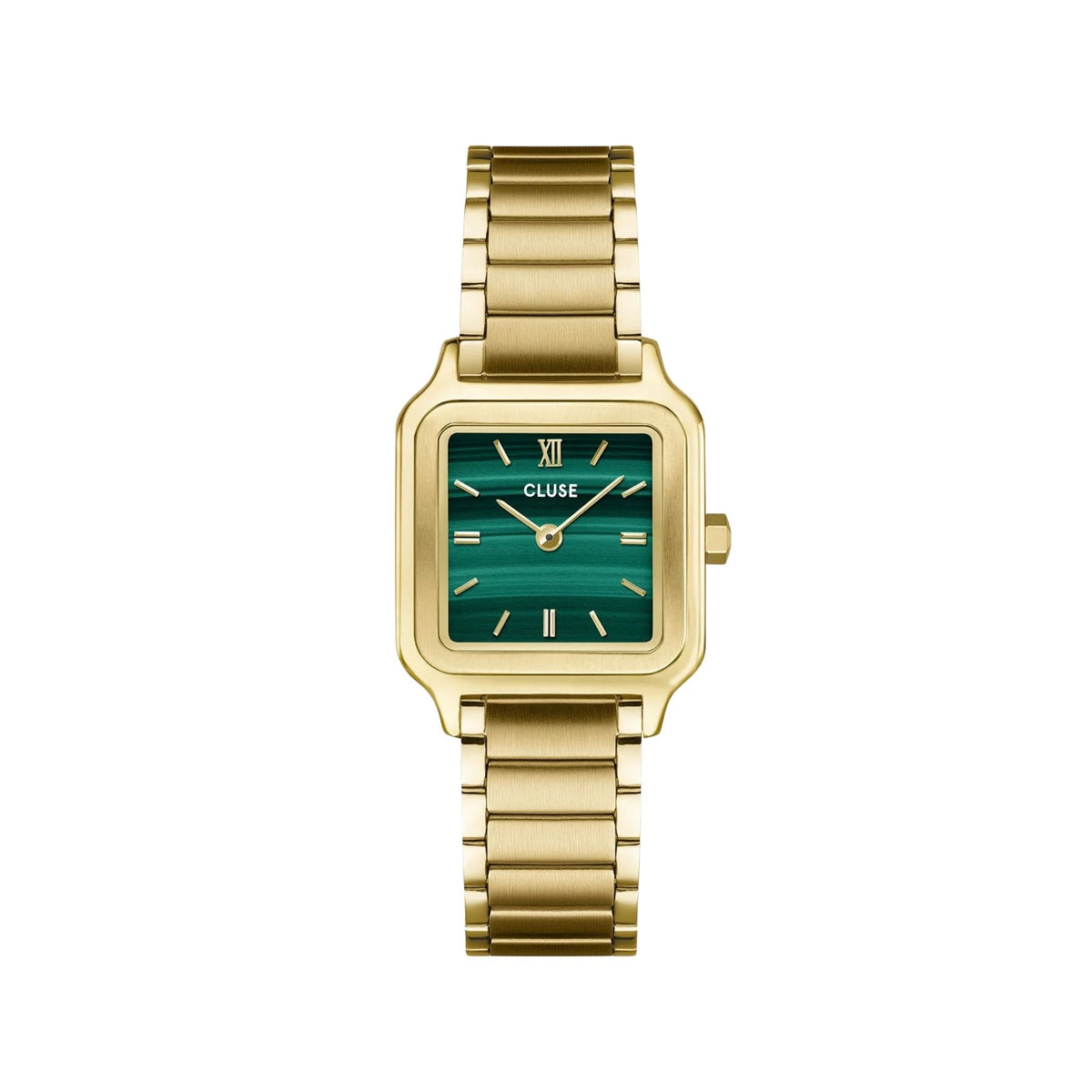 Cluse Gracieuse Petite Watch Steel, Green, Gold Colour CW11828