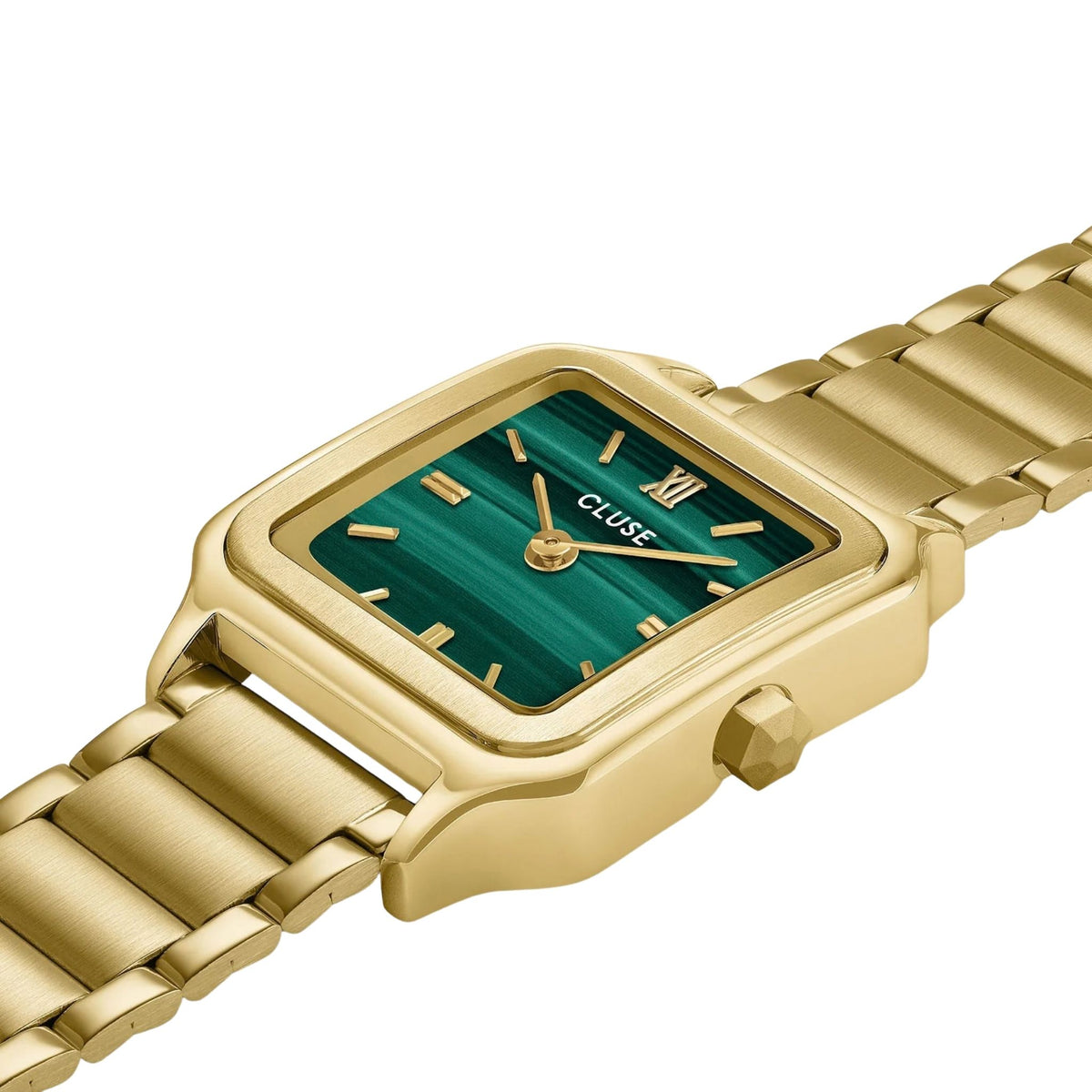 Cluse Gracieuse Petite Watch Steel, Green, Gold Colour CW11828