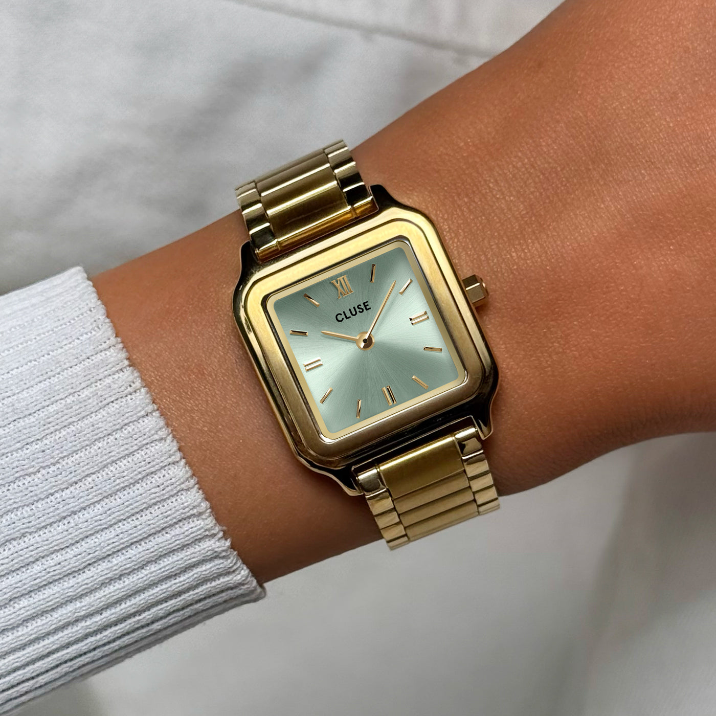 Cluse Gracieuse CW11909 Gold Sage Green Ladies’ Watch