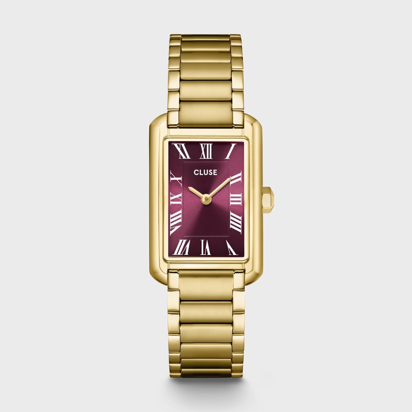 Cluse Belisenna CW15004 Gold Wine Red Ladies’ Watch