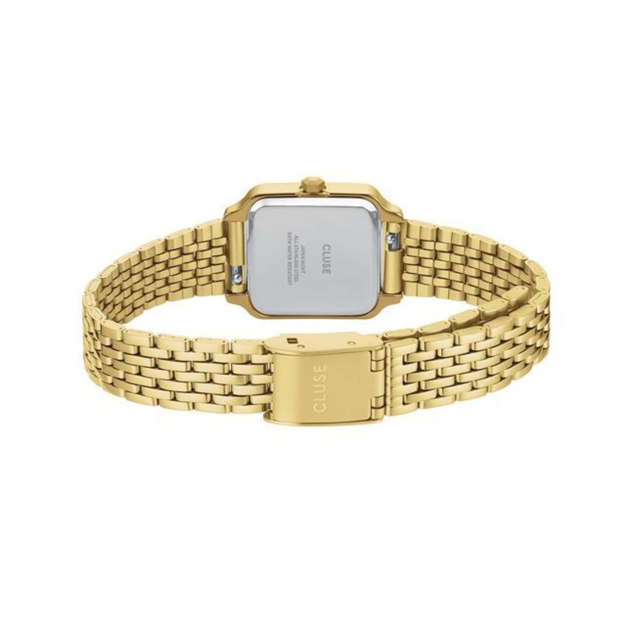 Cluse Gracieuse Mini Watch, Gold, White Dial CW15506