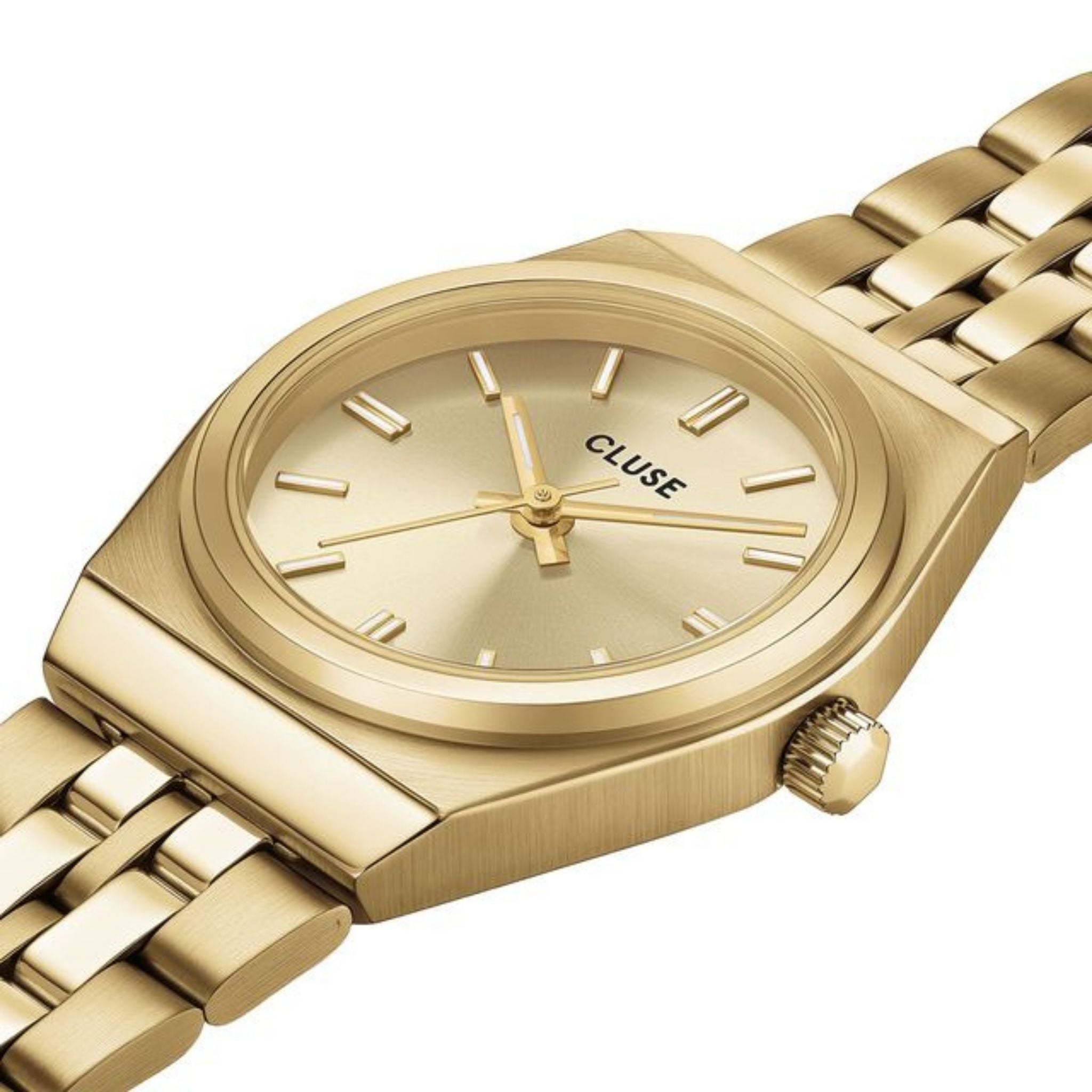 Cluse Retro 70s Mini Watch, Gold Colour CW16302