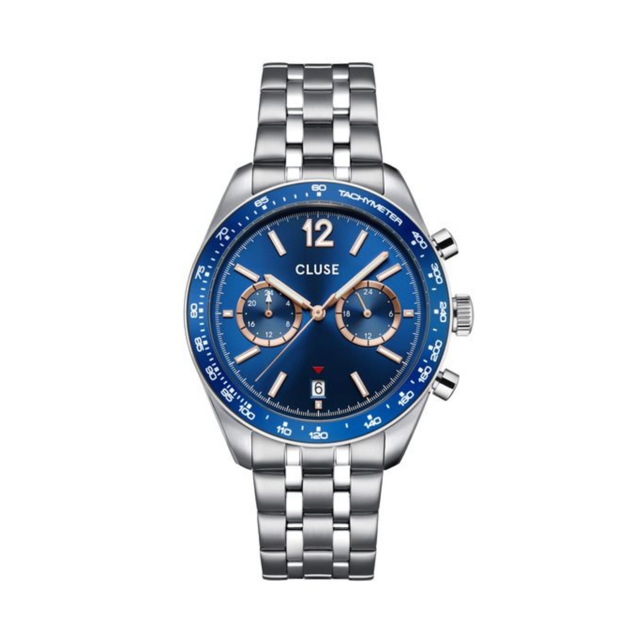 Cluse Aravis Dual Timer Blue Dial CW25601