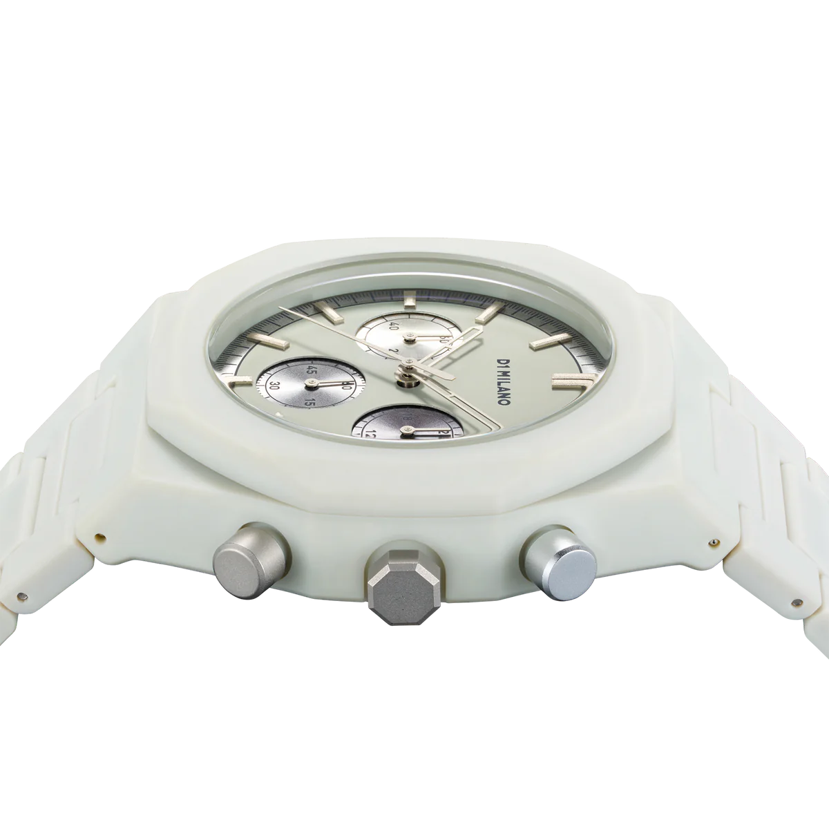 D1 Milano Chronograph Fossil Grey - D1-PHBJ08