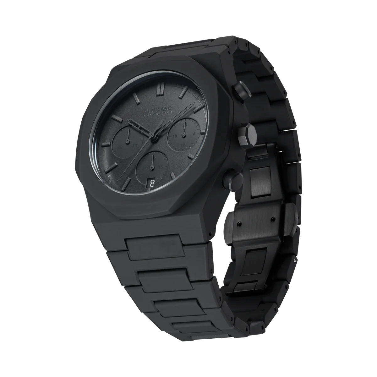 D1 Milano Shadow Polychrono Black - D1-PHBJSH