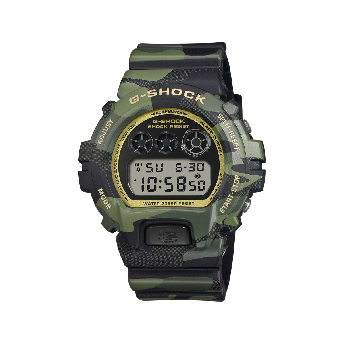 Casio G-Shock Digital Bold Camo DW-6900CMG-3ER