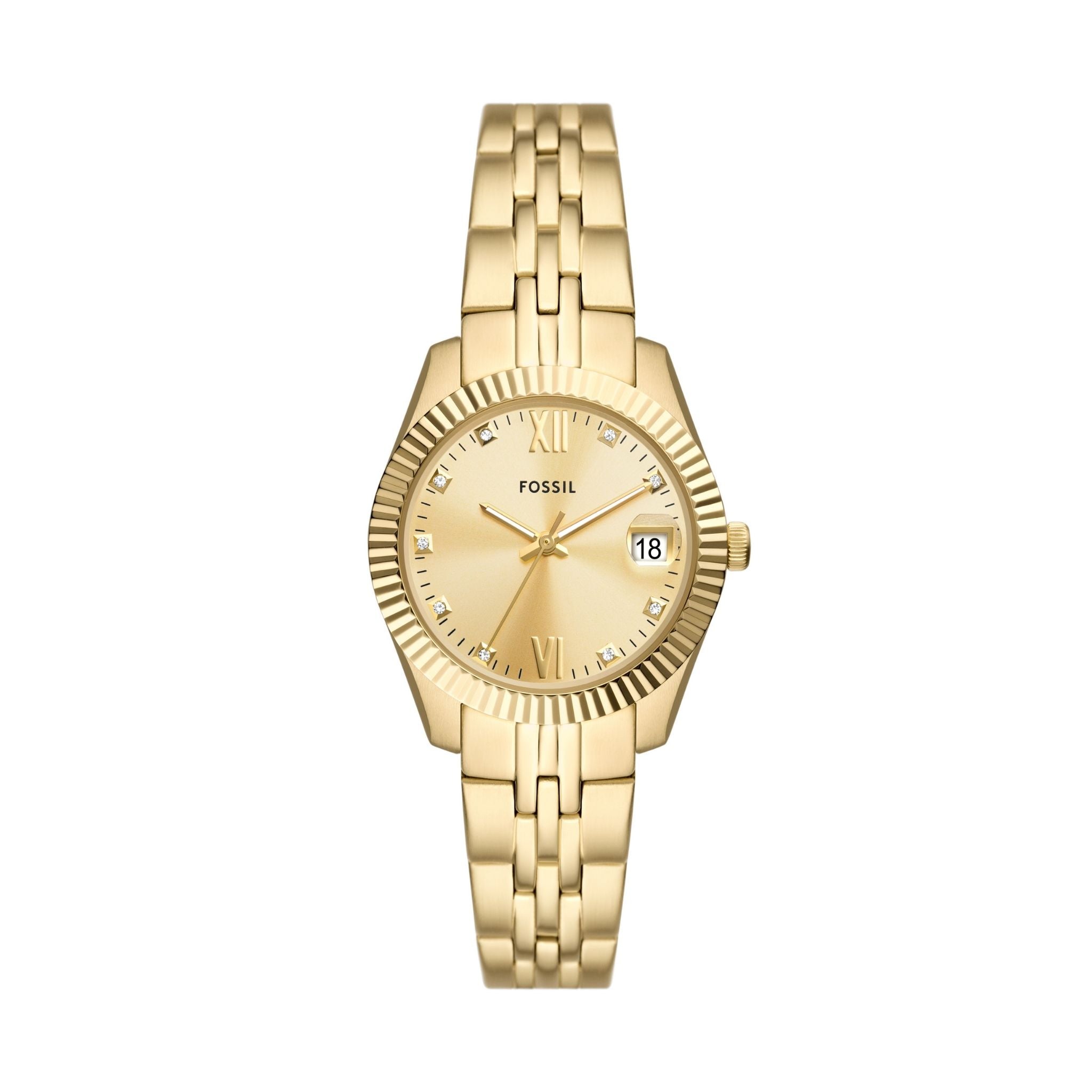 Fossil Scarlette Gold Watch ES5338