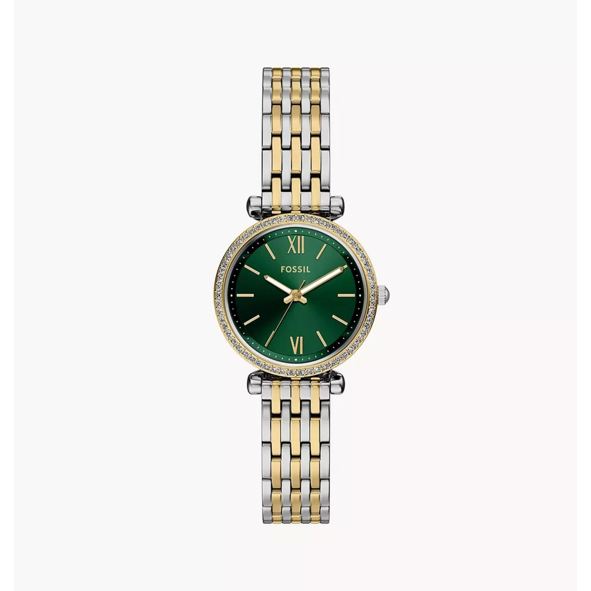 Fossil Carlie Mini Green Dial ES5439