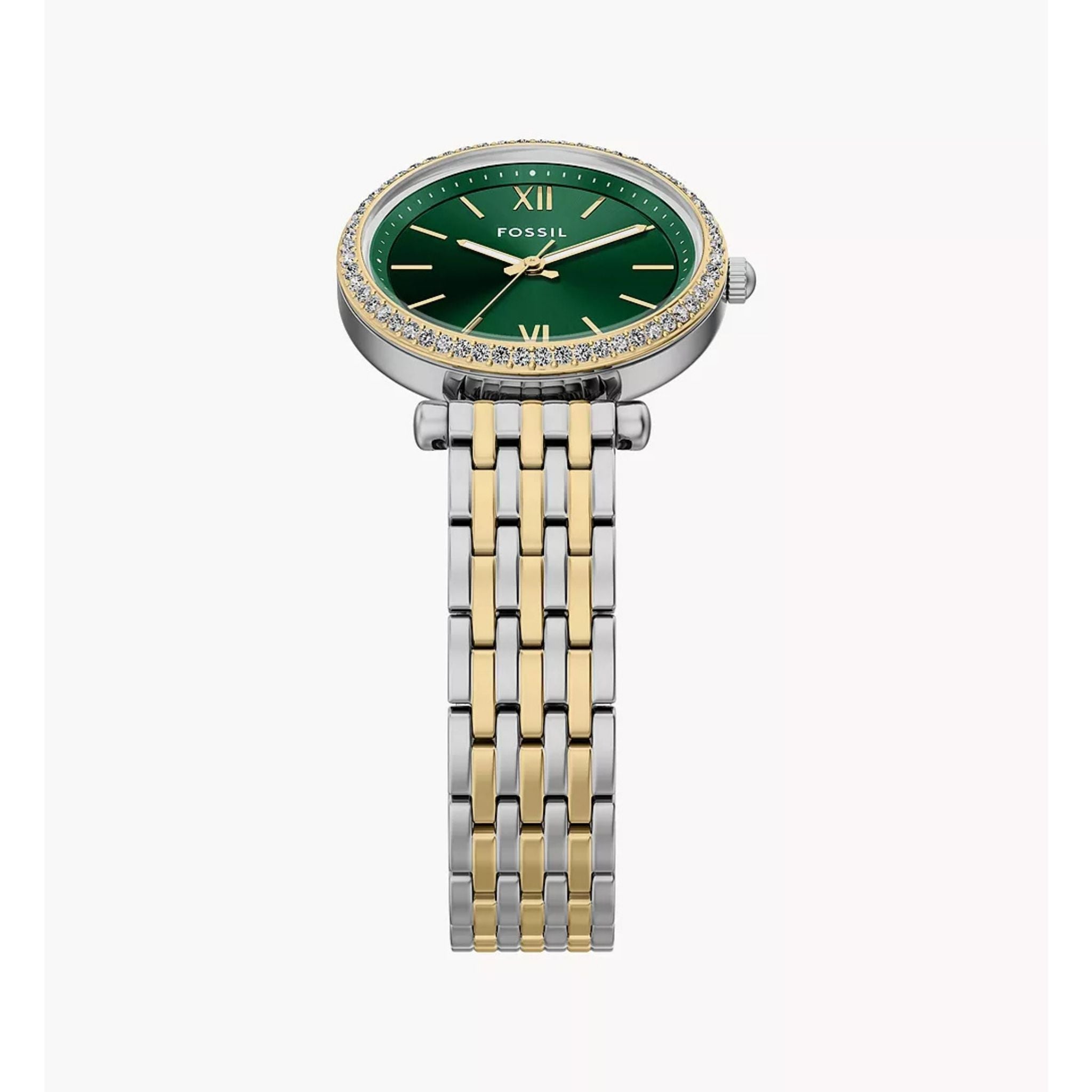 Fossil Carlie Mini Green Dial ES5439
