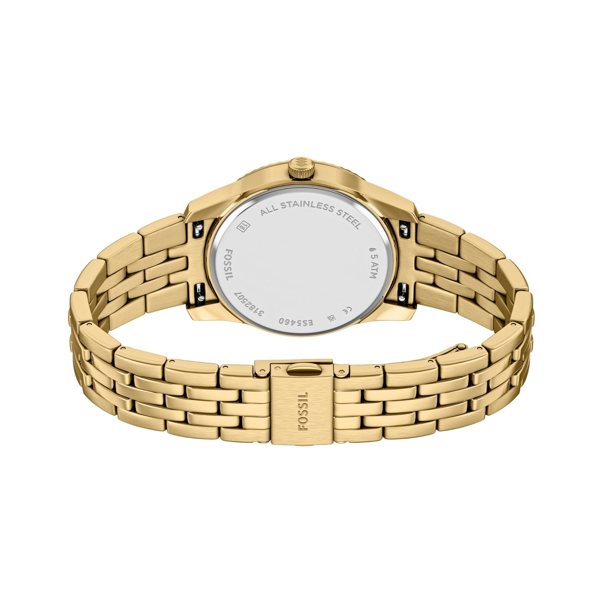 Fossil Scarlette Gold Green Dial ES5460