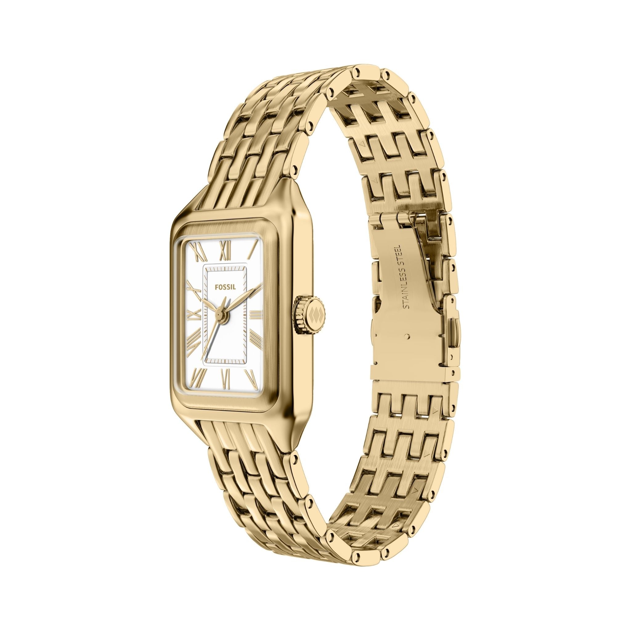 Fossil Raquel Gold White Dial ES5467