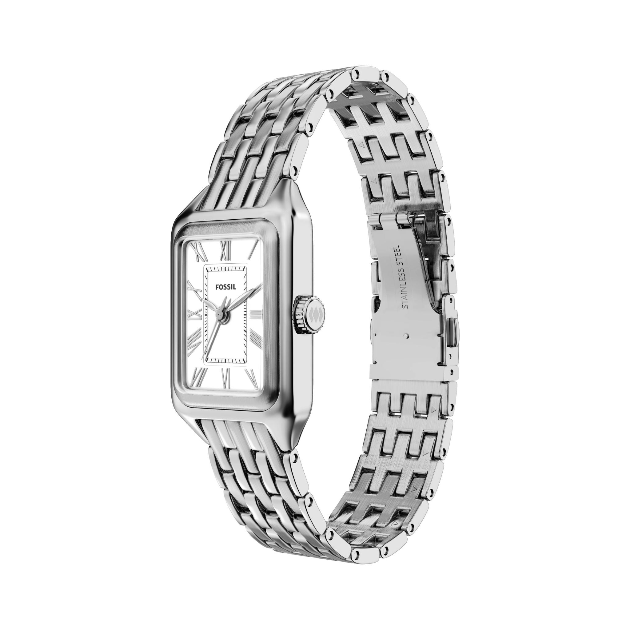 Fossil Raquel Silver, White Dial ES5469
