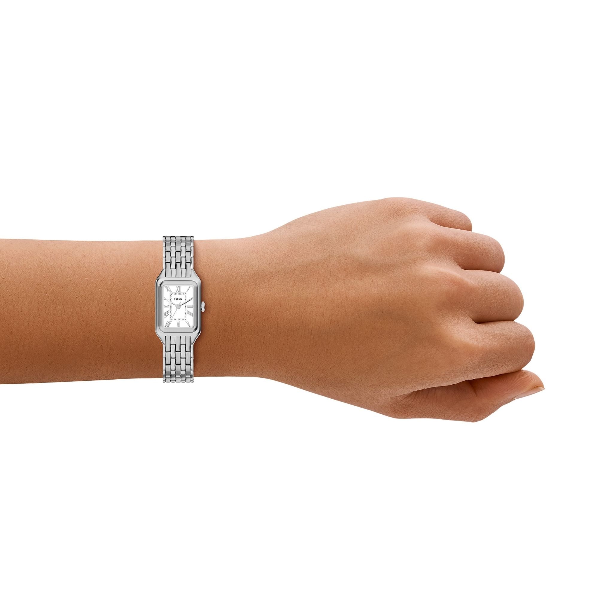 Fossil Raquel Silver, White Dial ES5469