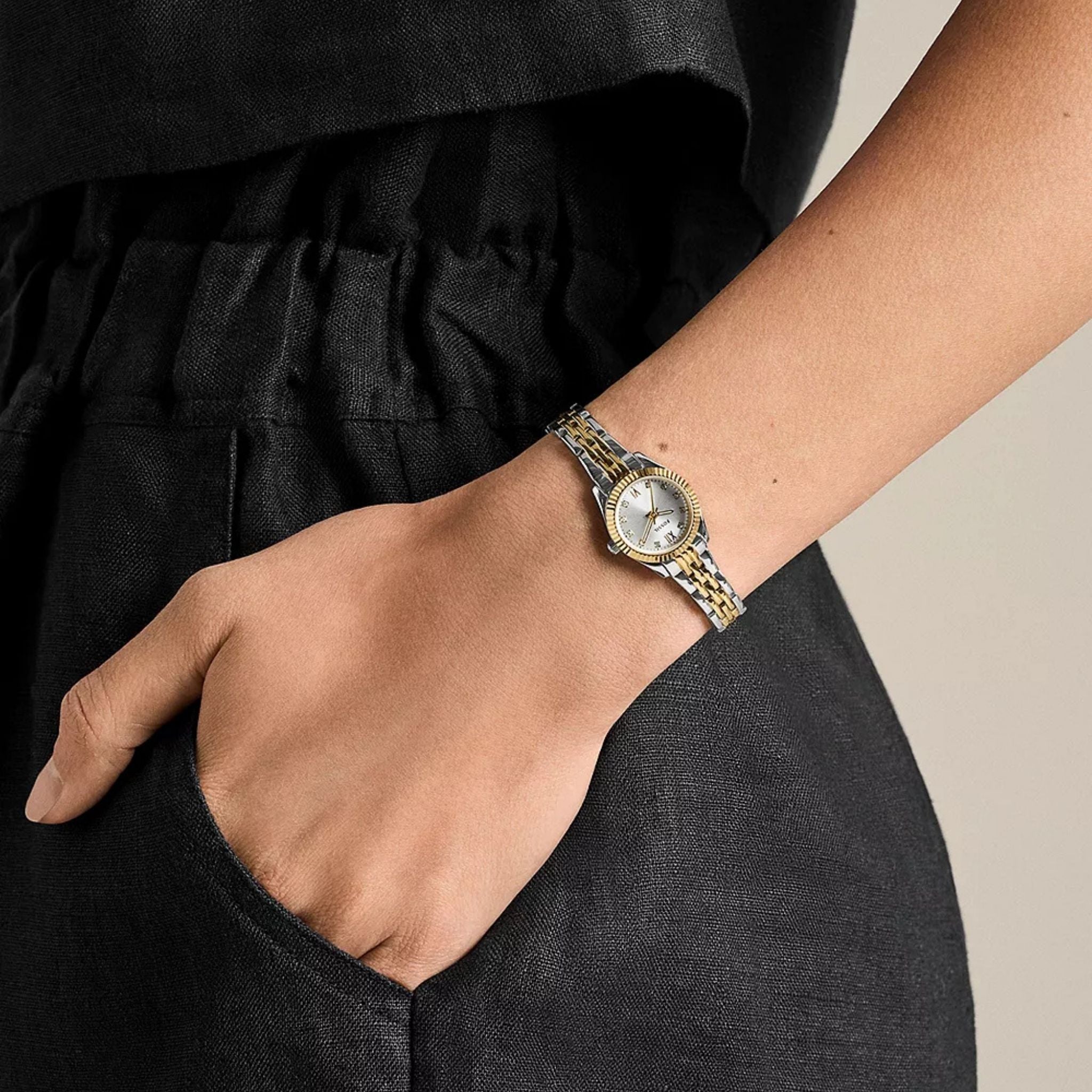 Fossil Scarlette Two-tone Stainless Steel ES5473