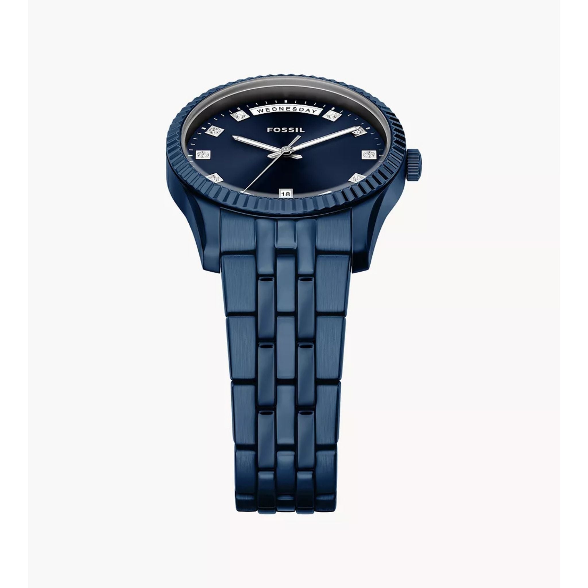 Fossil Scarlette Navy Stainless Steel ES5476