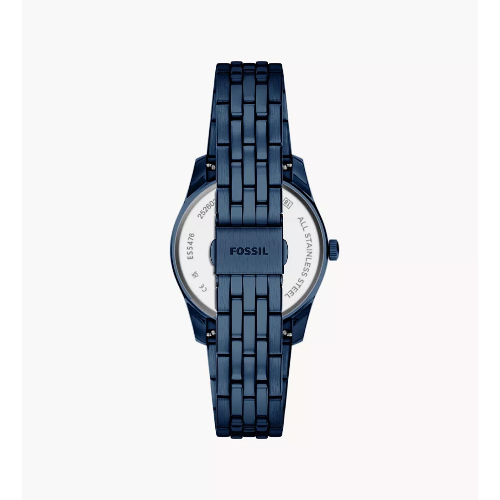 Fossil Scarlette Navy Stainless Steel ES5476