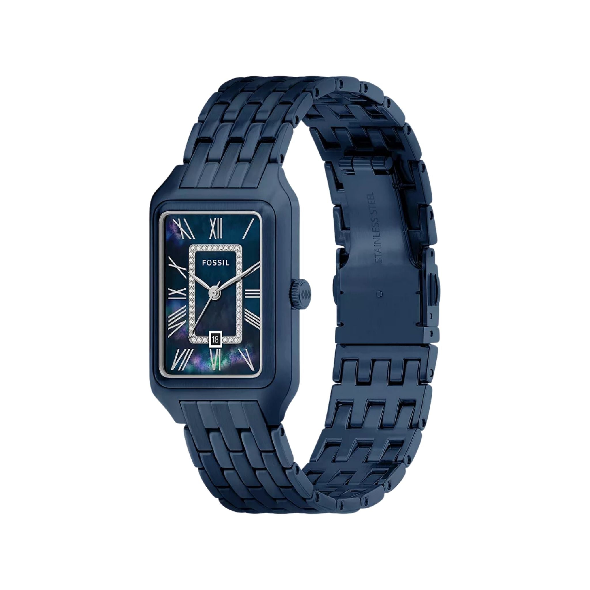 Fossil Raquel Blue, Mother-of-Pearl ES5479
