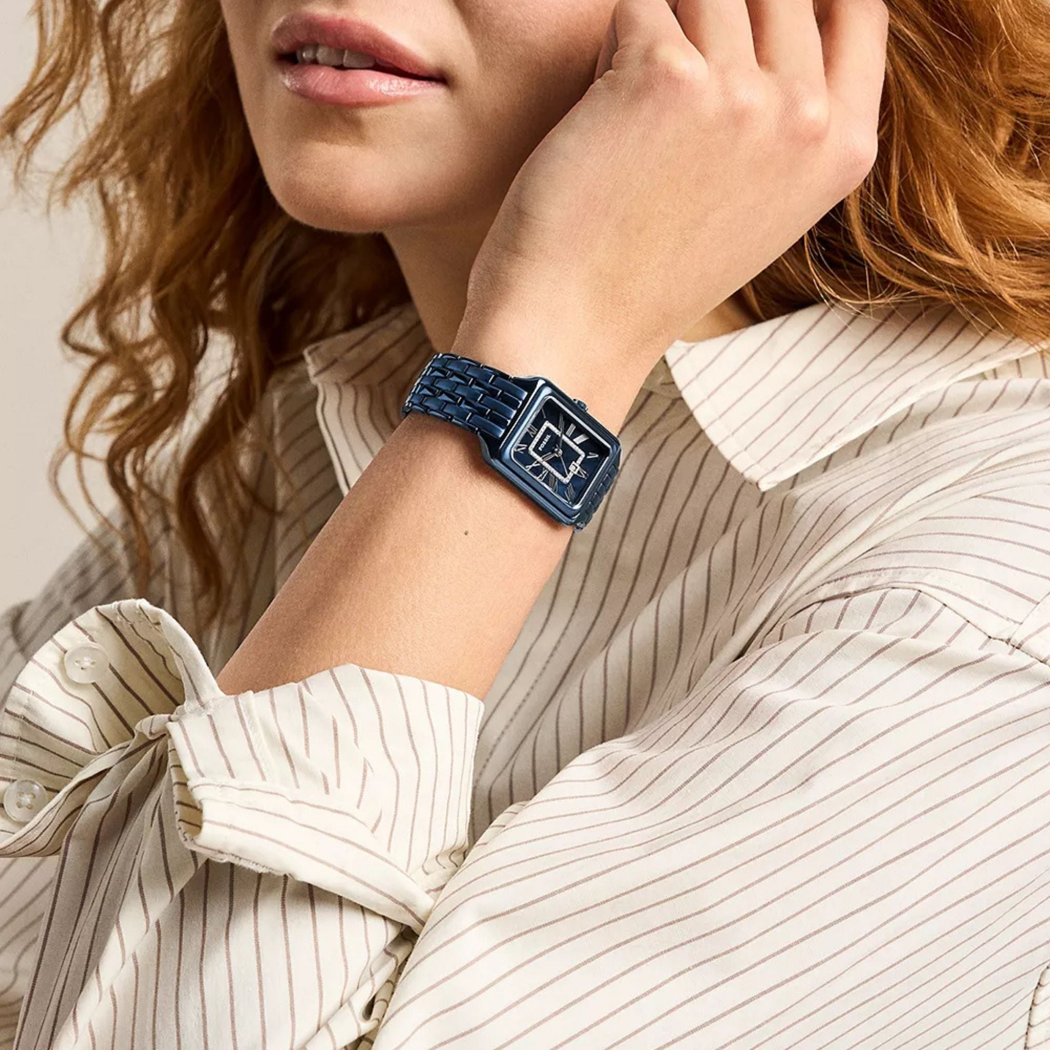 Fossil Raquel Blue, Mother-of-Pearl ES5479