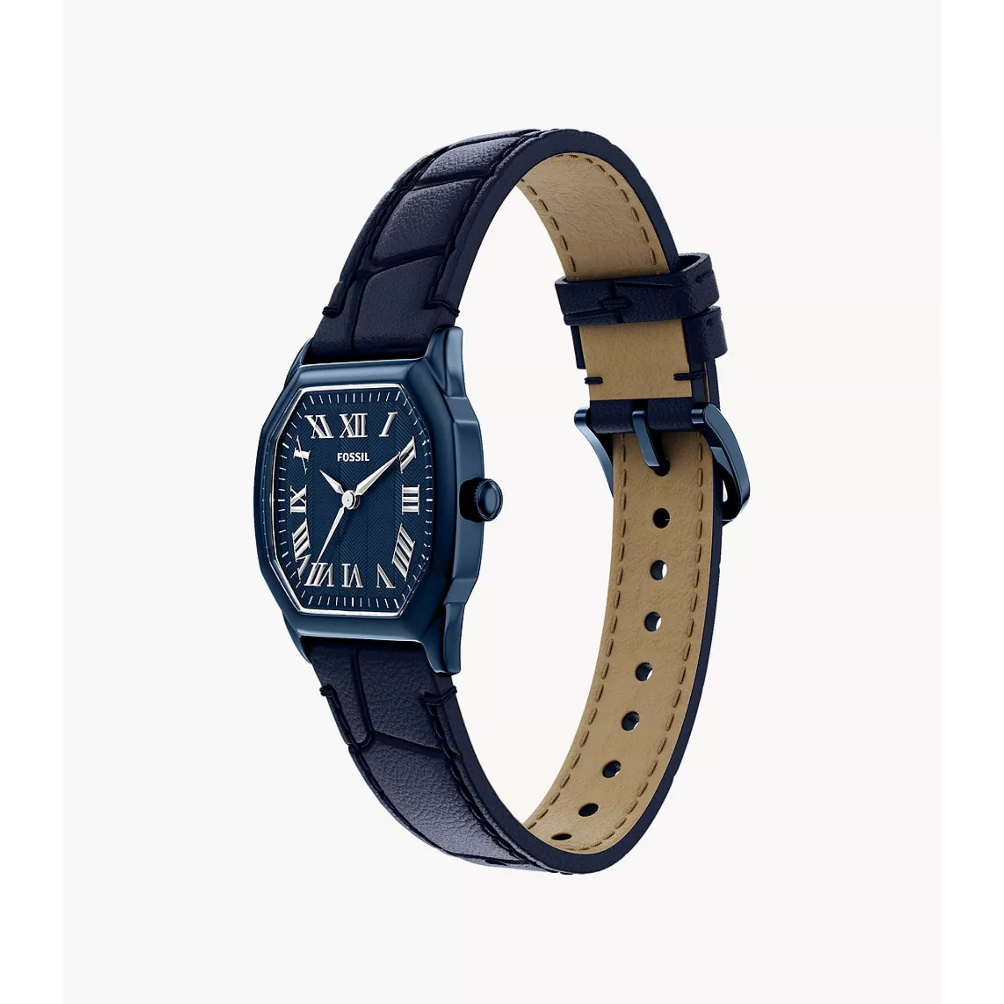 Fossil Harlow Navy Leather ES5481