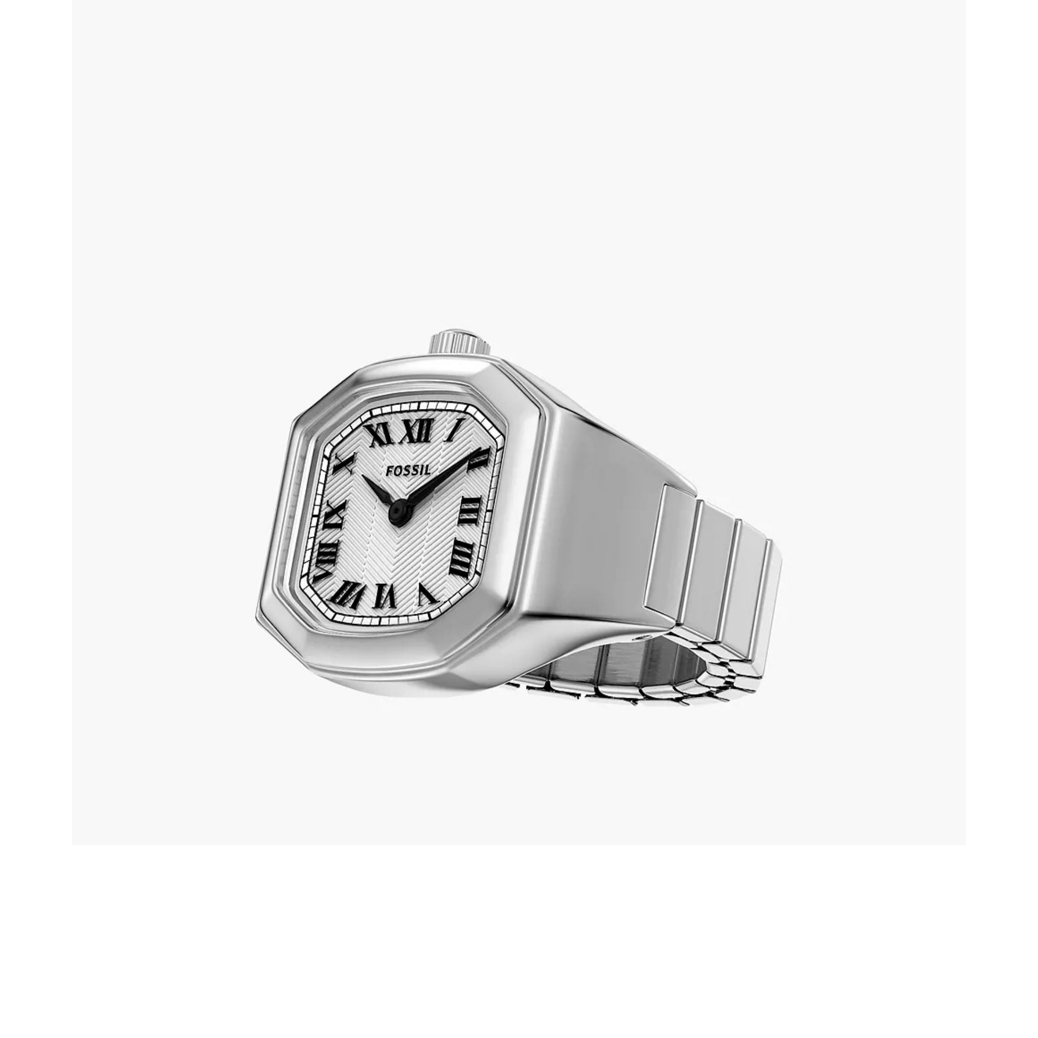 Fossil Harlow Watch Ring Silver ES5482